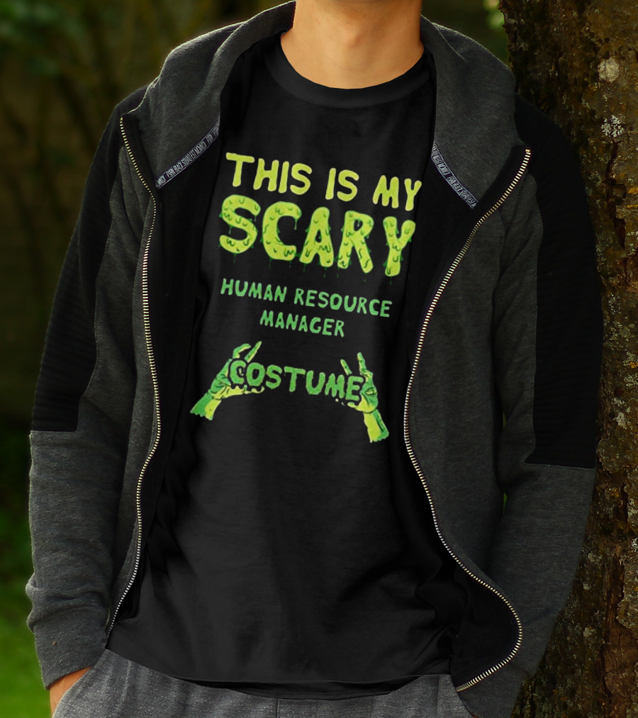 This Is My Scary Human Resource Manager Costume T-Shirt
