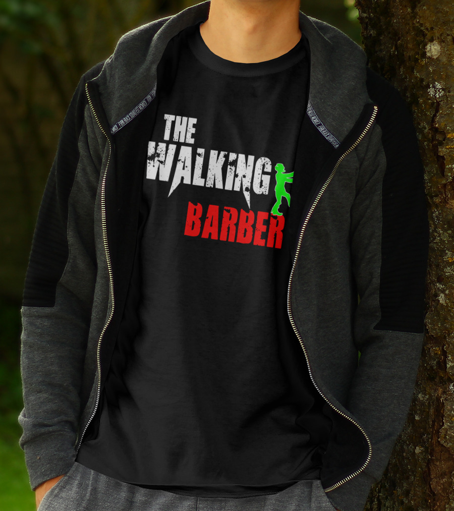 The Walking Barber T-Shirt