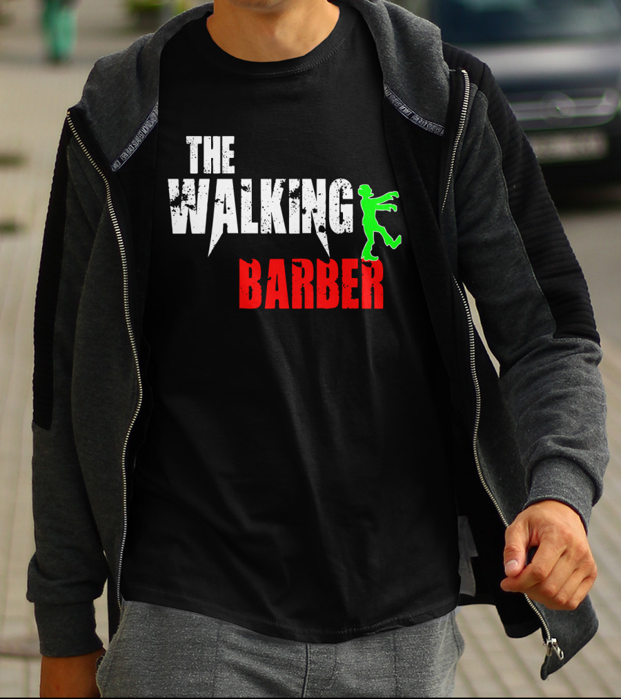 The Walking Barber T-Shirt