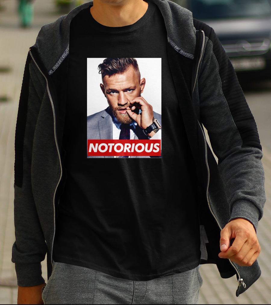 Notorious Conor Mcgregor Iconic Style Suited T-Shirt