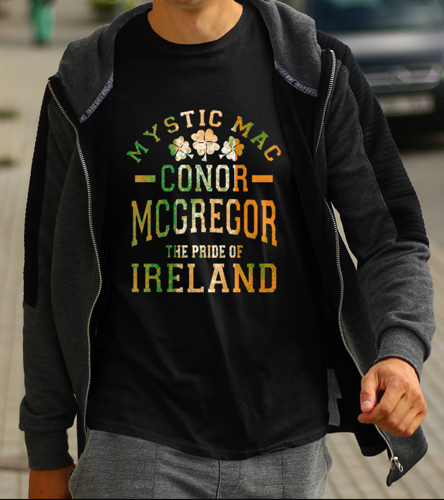 Mystic Mac Conor Mcgregor The Pride Of Ireland T-Shirt