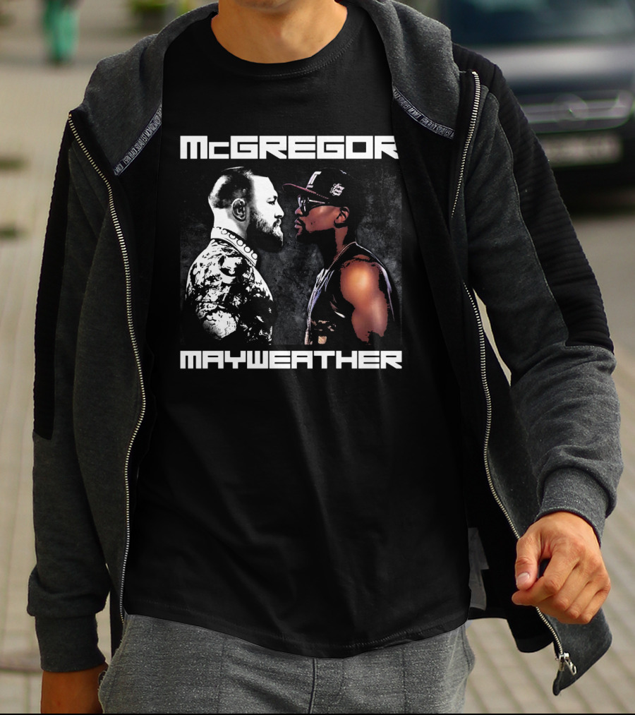 McGregor Versus Mayweather Face-Off T-Shirt