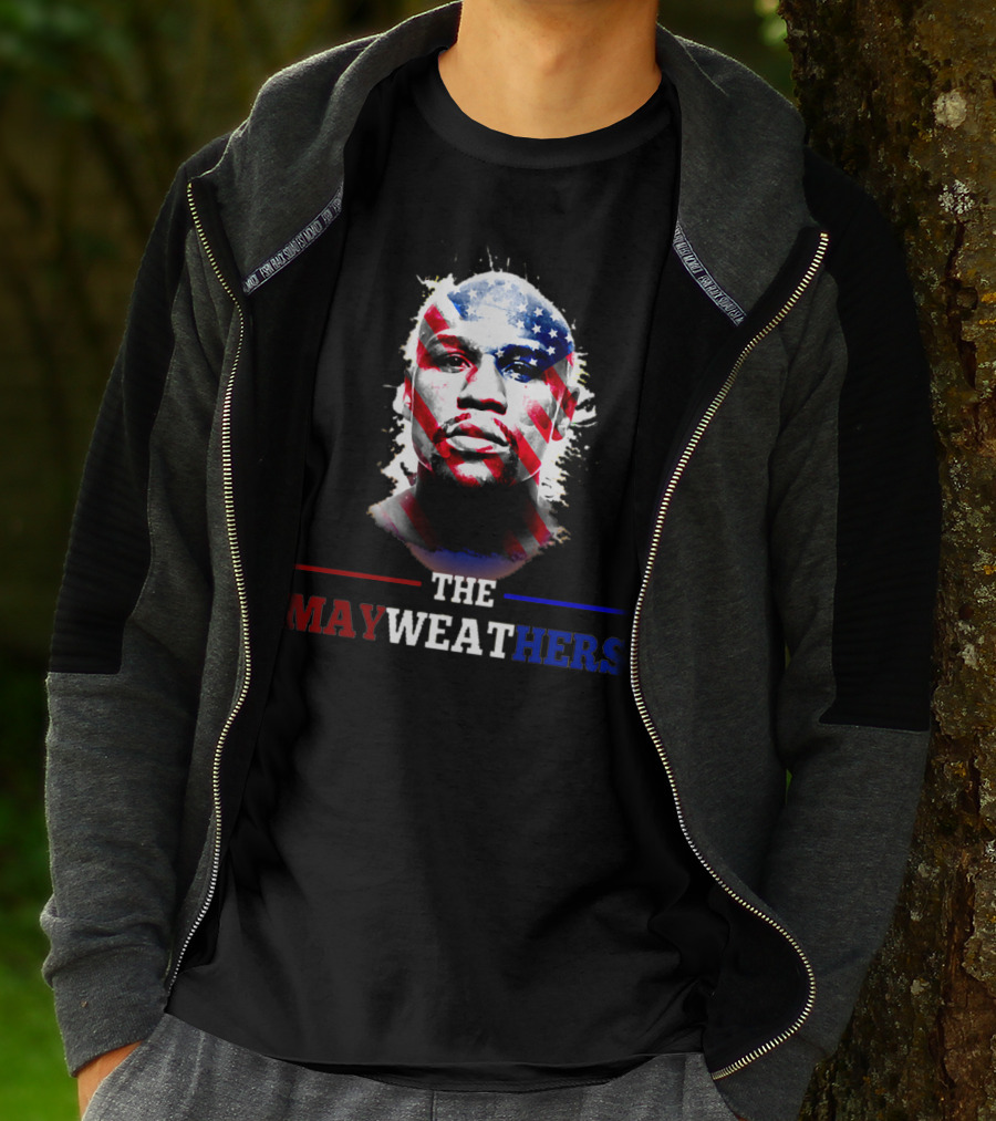 The Mayweathers American Flag T-Shirt