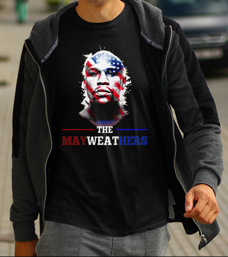 The Mayweathers American Flag T-Shirt
