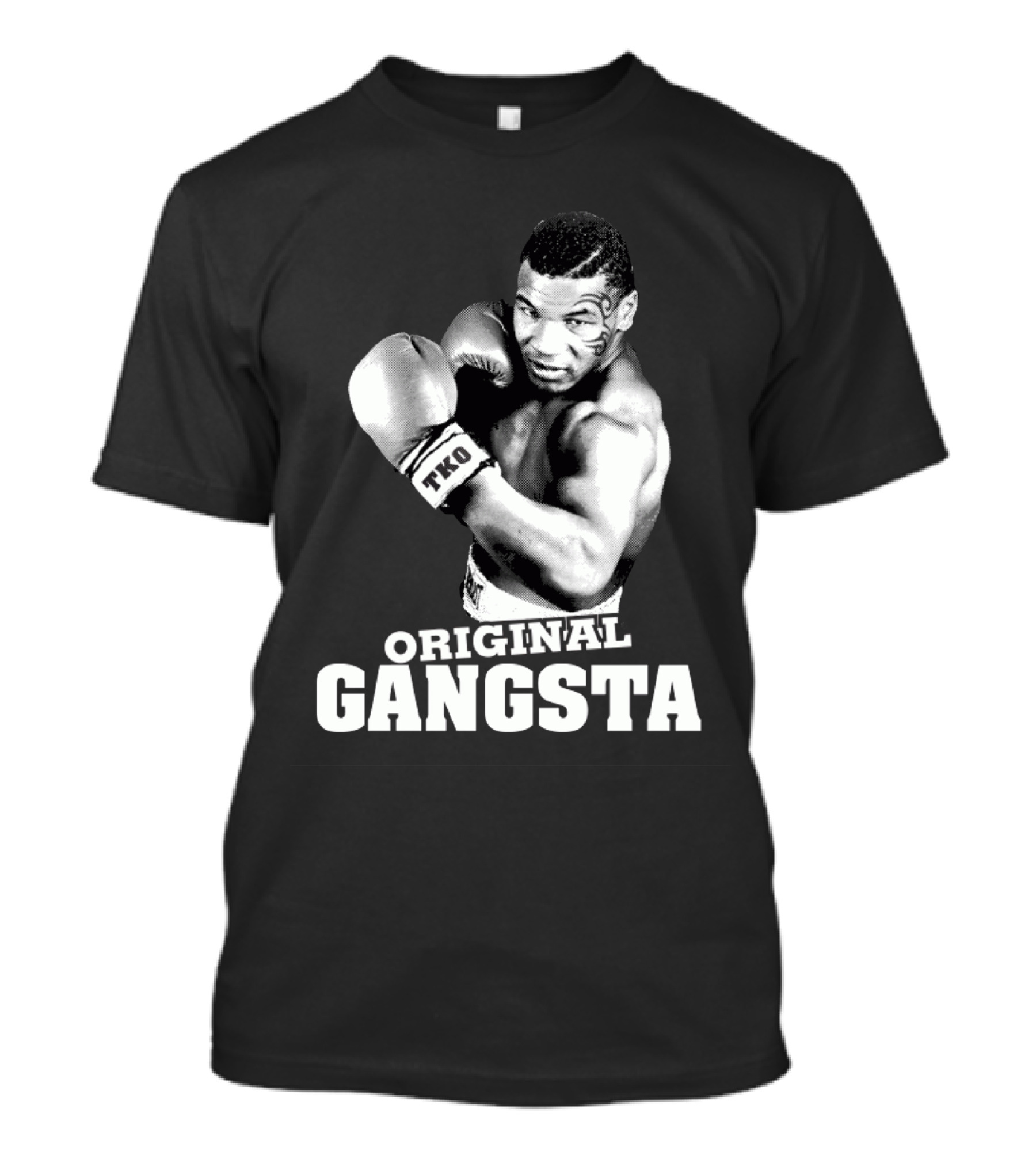 Mike Tyson Original Gangsta Boxing Tko T-Shirt