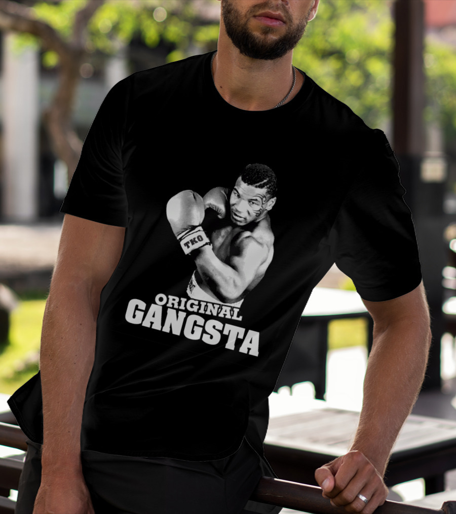 Mike Tyson Original Gangsta Boxing Tko T-Shirt