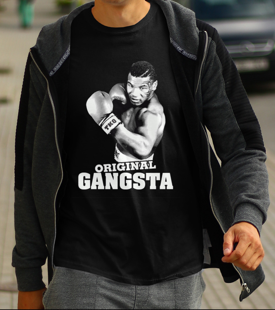 Mike Tyson Original Gangsta Boxing Tko T-Shirt