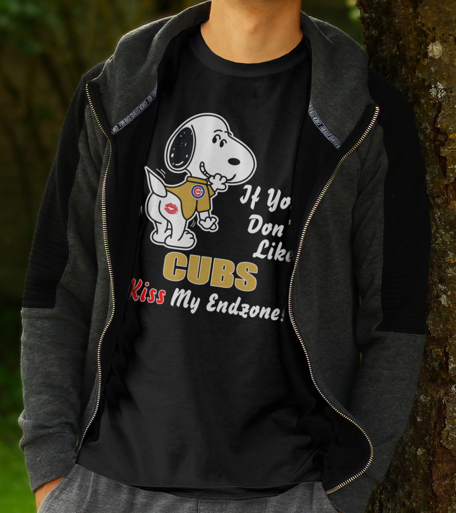 If You Don't Like Cubs Kiss My Endzone T-Shirt