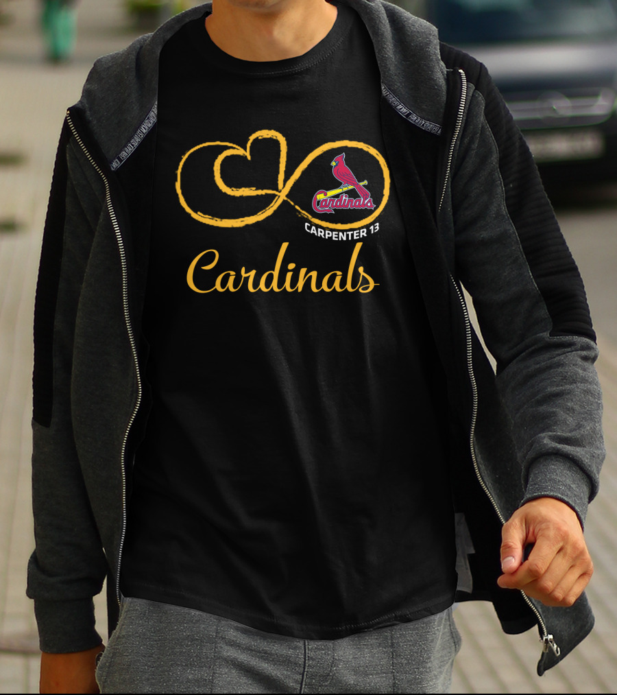 Cardinals Carpenter 13 St. Louis Infinity T-Shirt