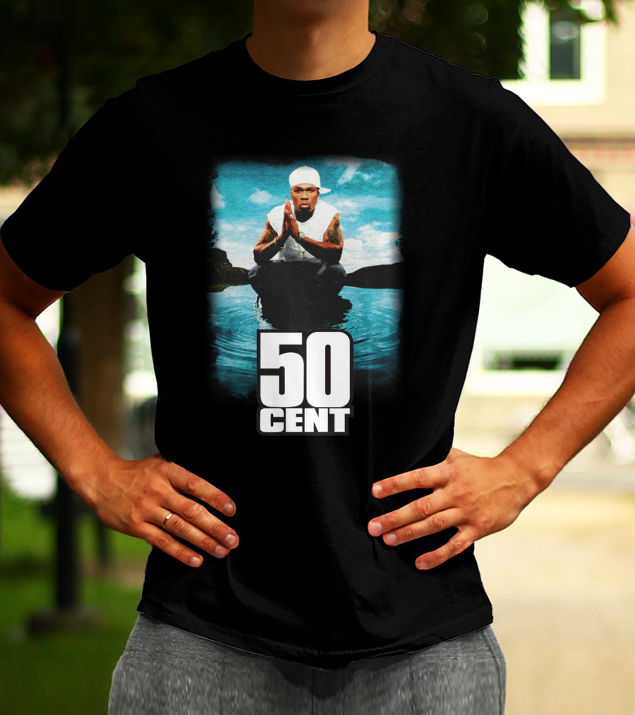 Cent Iconic Album Cover With Praying Pose And Sky T-Shirt
