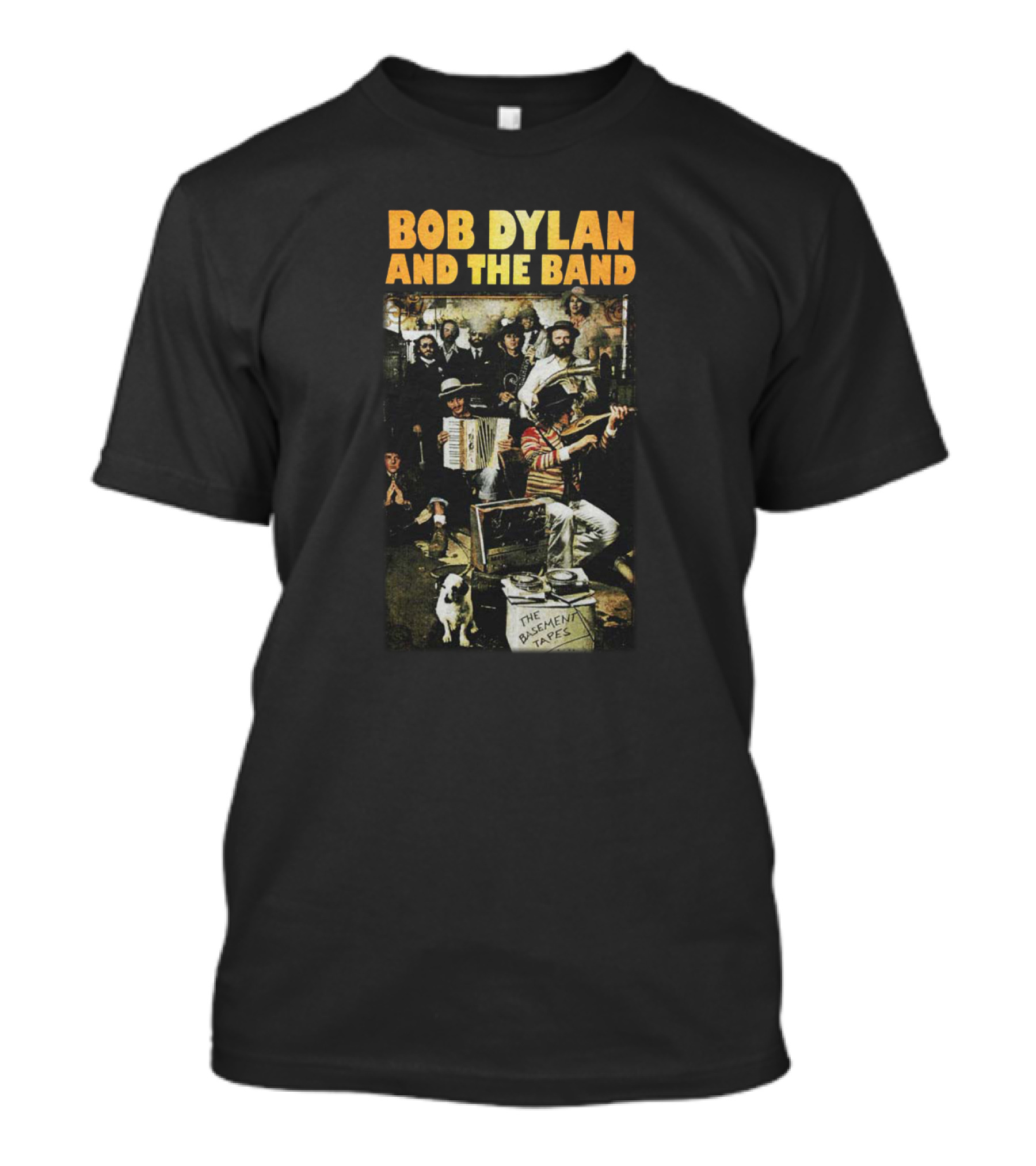Bob Dylan And The Band The Basement Tapes T-Shirt