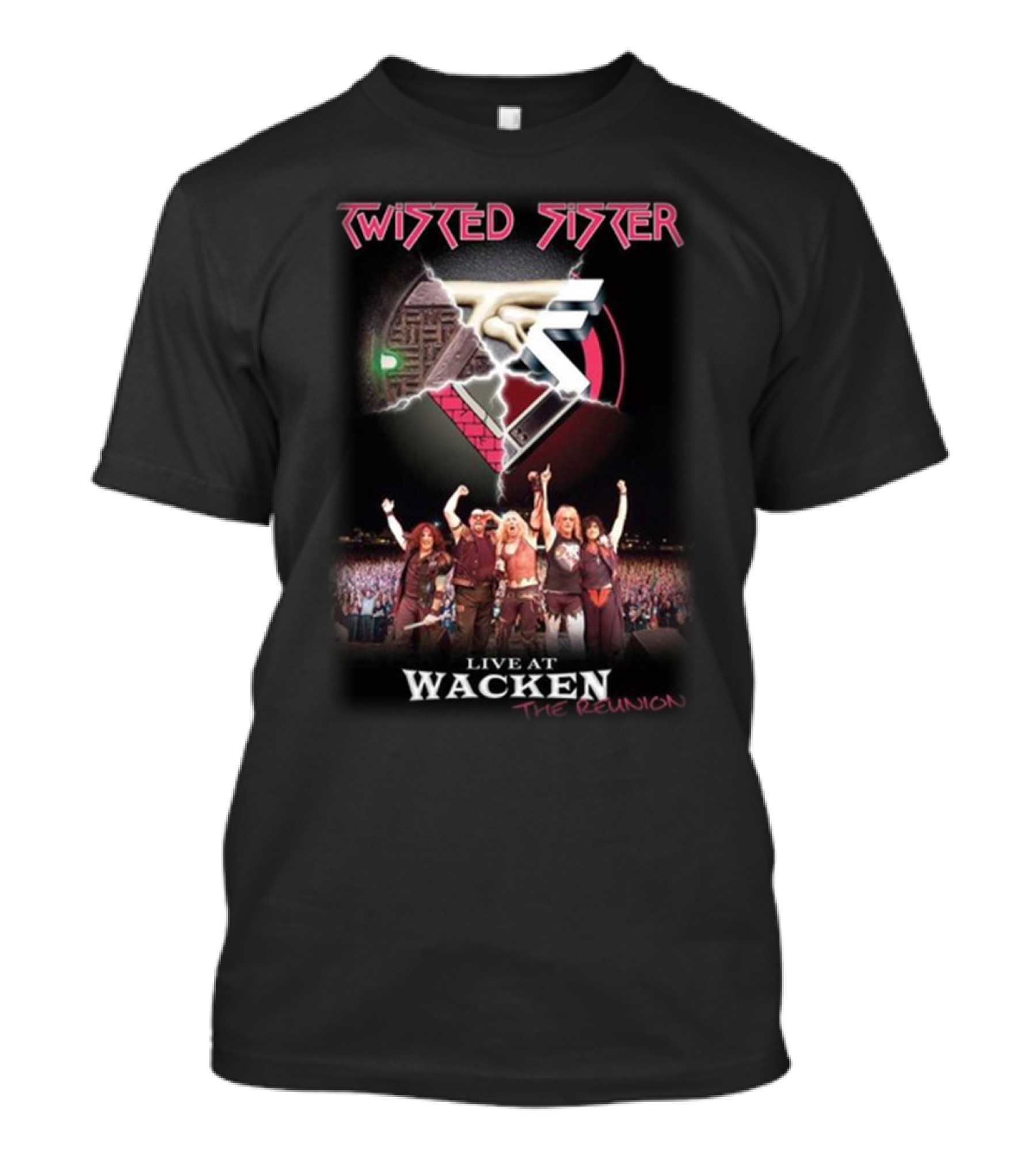 Twisted Sister Live At Wacken The Reunion T-Shirt