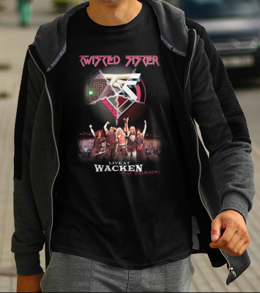 Twisted Sister Live At Wacken The Reunion T-Shirt