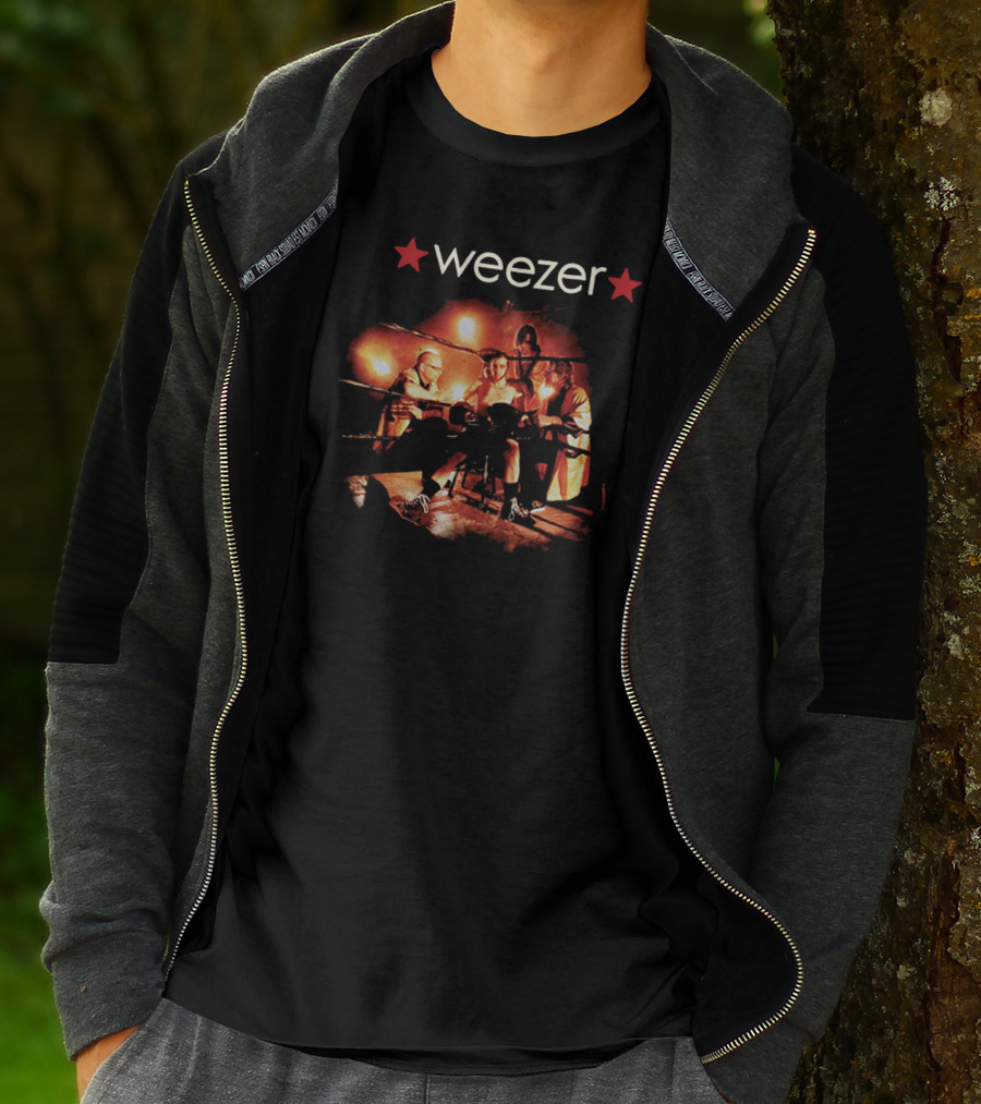 Weezer Boxing Ring Stars T-Shirt