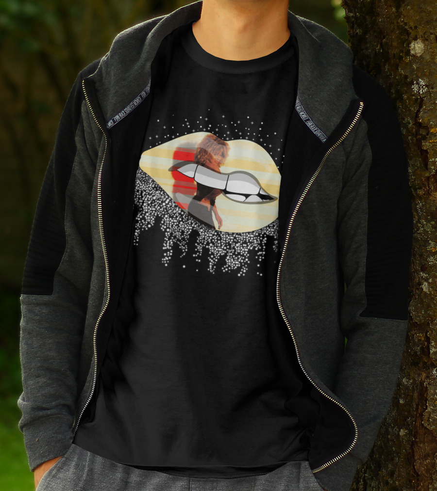 Tina Turner Lips Iconic Performance T-Shirt