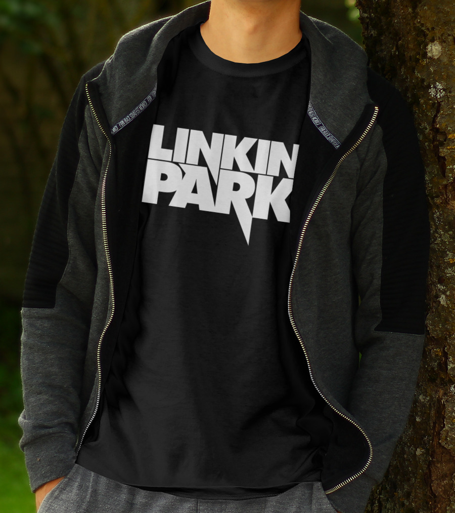 Linkin Park Logo Rock Band Black T-Shirt