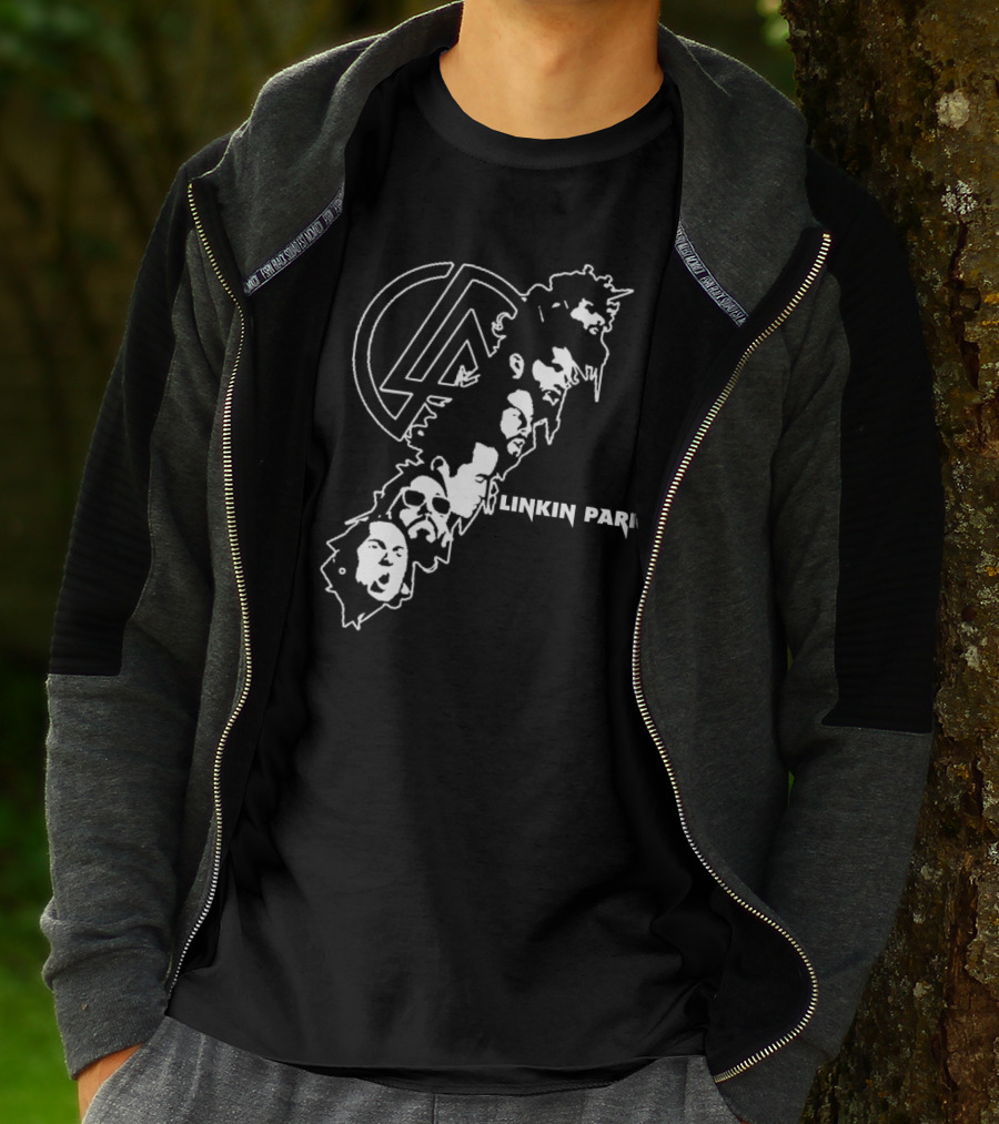 Linkin Park Band Members Silhouette T-Shirt