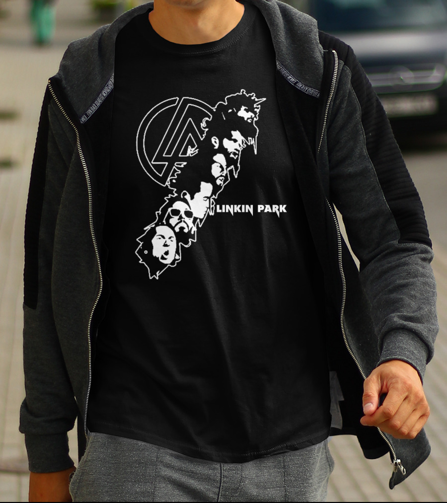 Linkin Park Band Members Silhouette T-Shirt