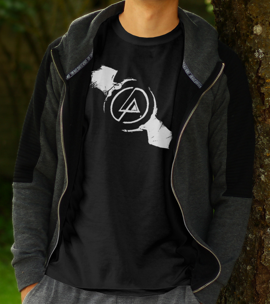 Linkin Park Symbol Bat Wings Logo Rock Band T-Shirt