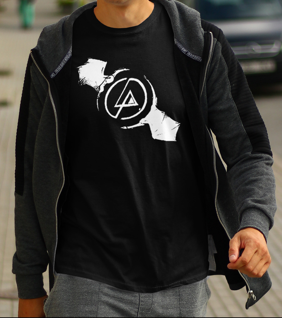 Linkin Park Symbol Bat Wings Logo Rock Band T-Shirt
