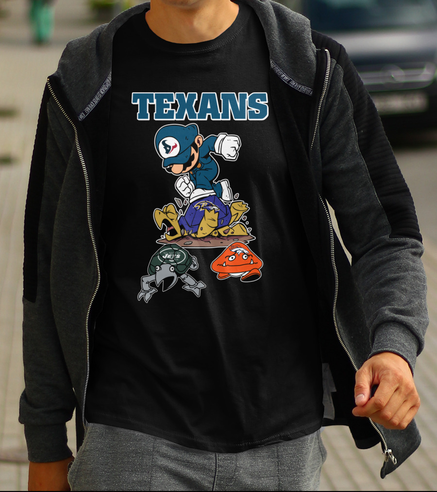 Texans Victory Over Ravens Jets And Browns T-Shirt