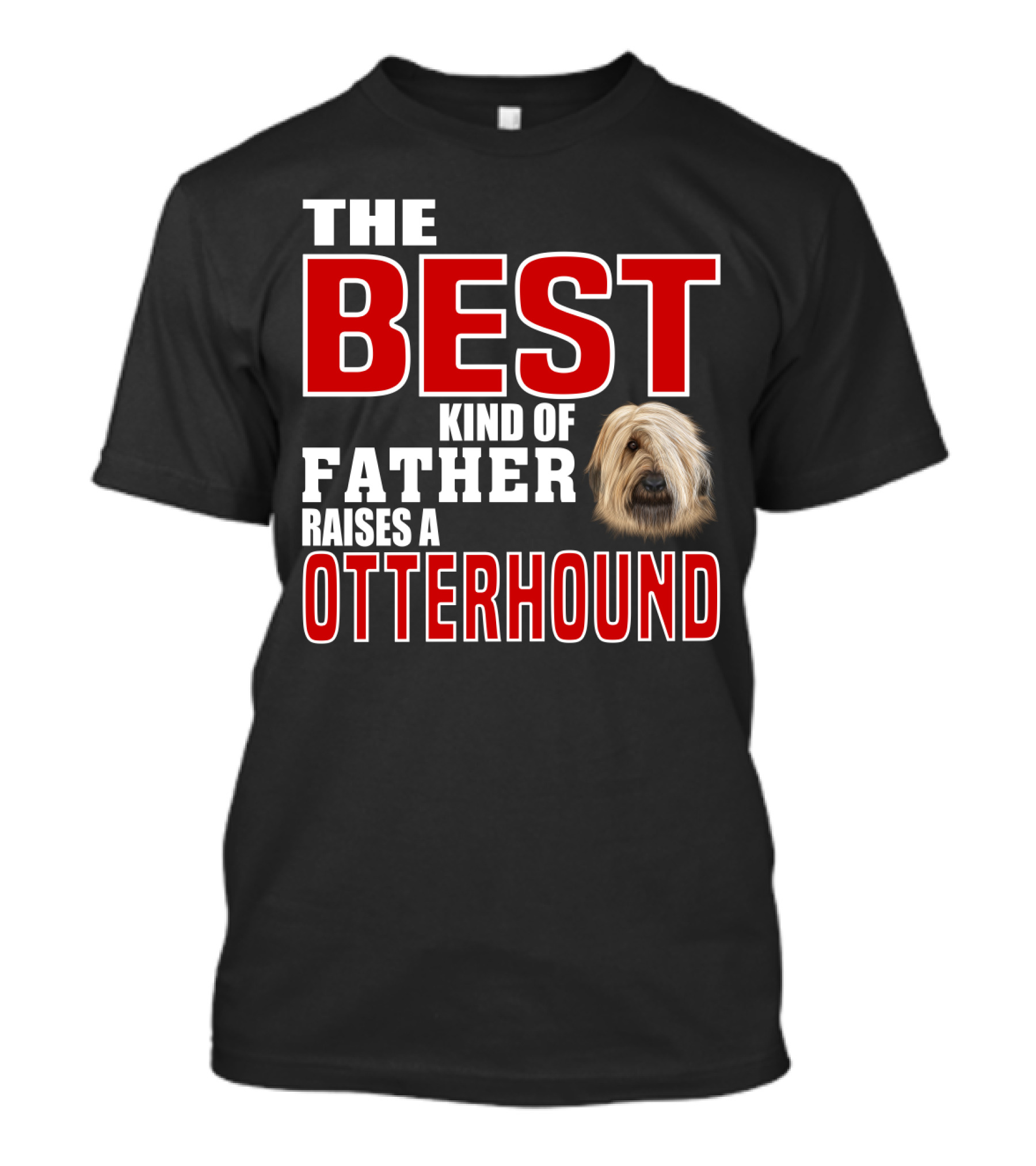 The Best Kind Of Father Raises An Otterhound T-Shirt