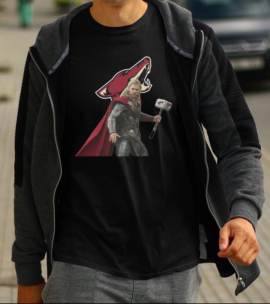 Arizona Coyotes Thor Mashup T-Shirt