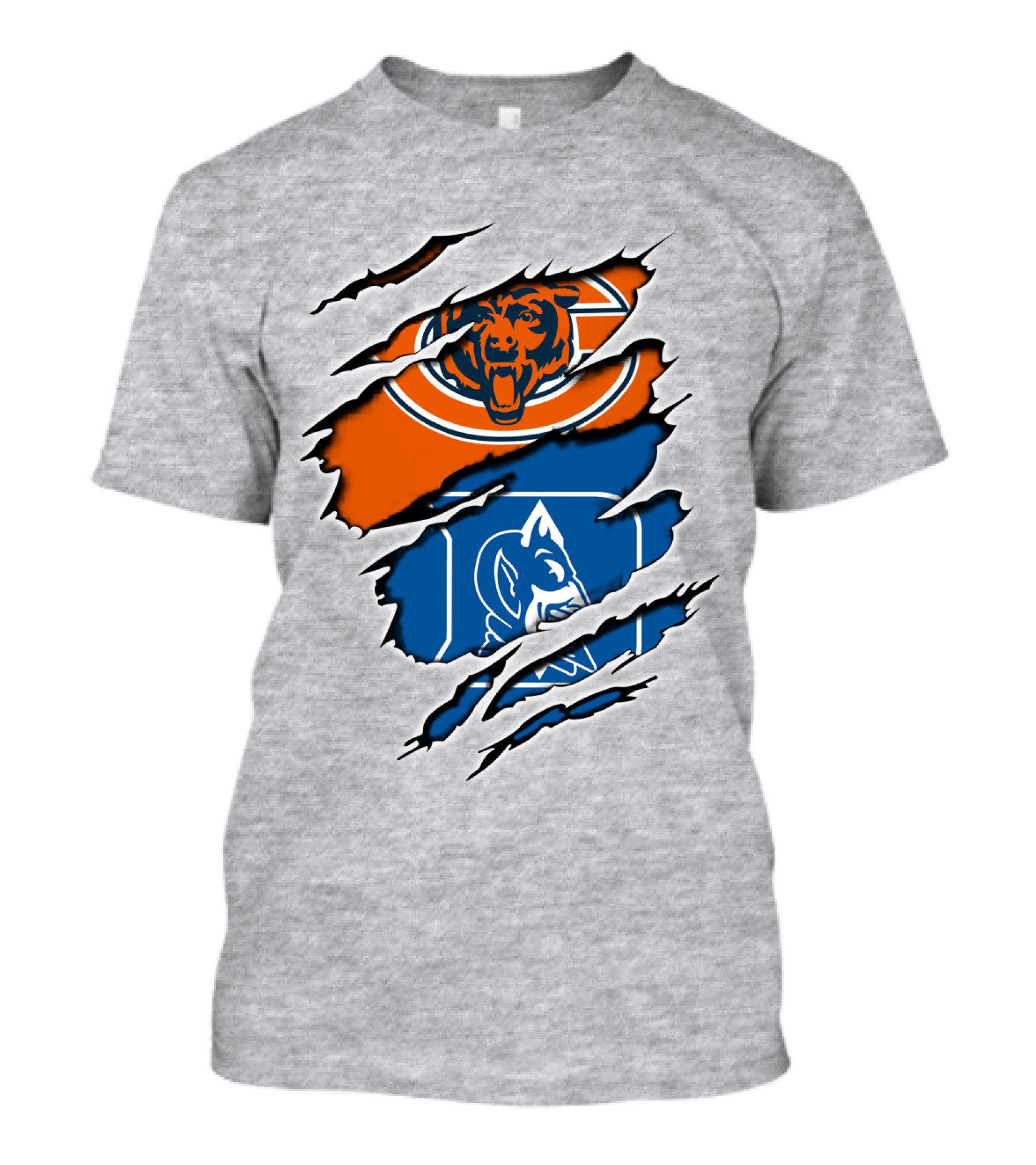 Chicago Bears Duke Blue Devils T-Shirt