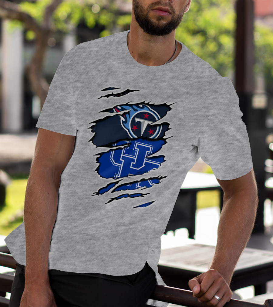 Titans Kentucky Wildcats Torn Reveal T-Shirt