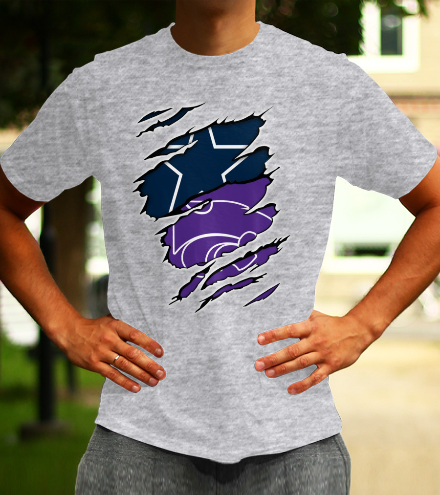 Star Claw Wildcats Cowboys Kansas State Cowboys T-Shirt