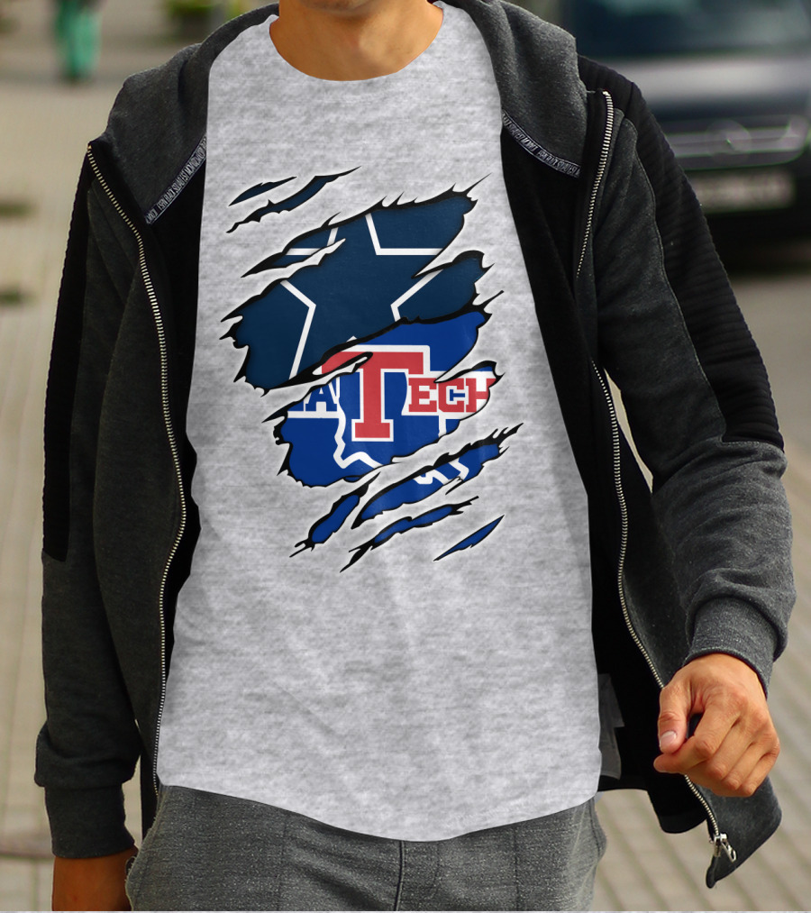 Dallas Cowboys Louisiana Tech Bulldogs T-Shirt