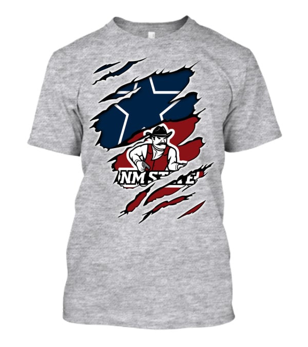 NM State Cowboys Western Star T-Shirt