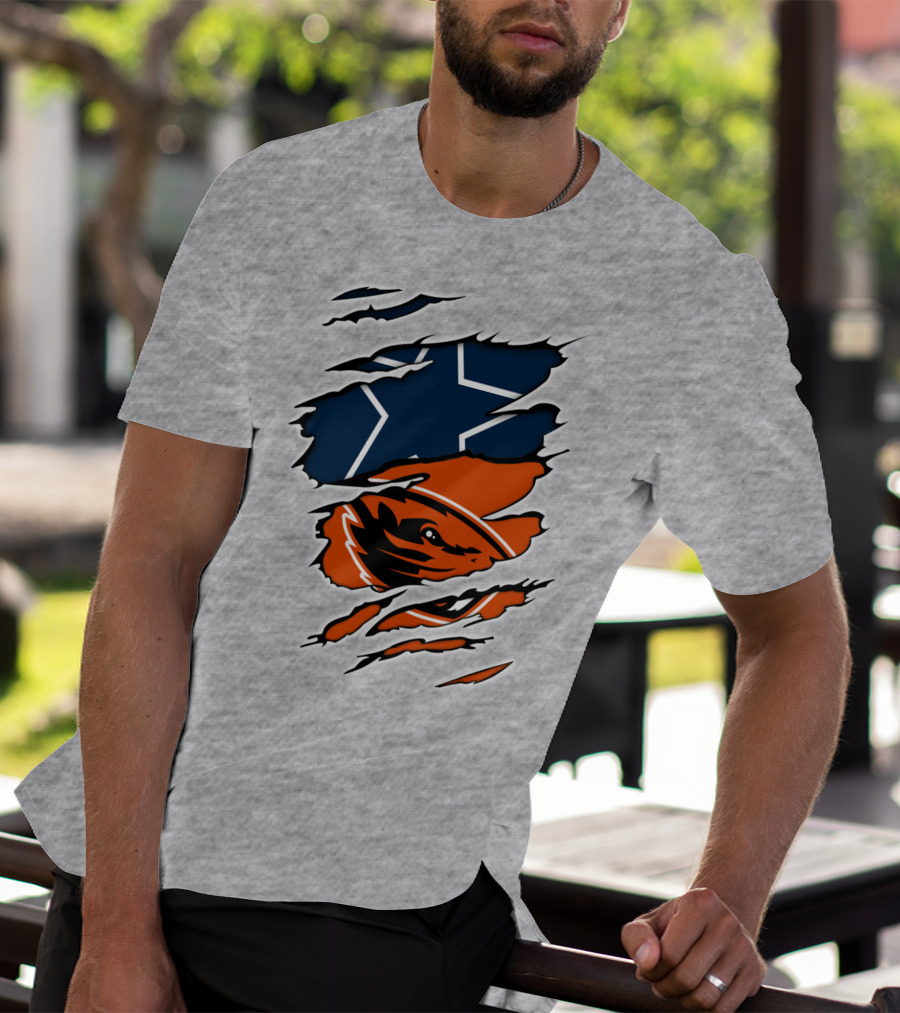 Cowboys Oregon State Beavers Cowboys Star T-Shirt