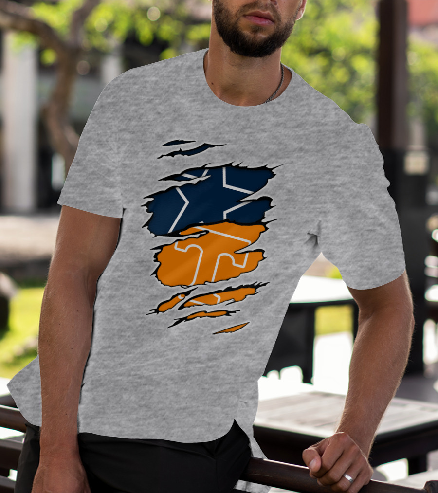 Cowboys Tennessee Vols Star Claw T-Shirt