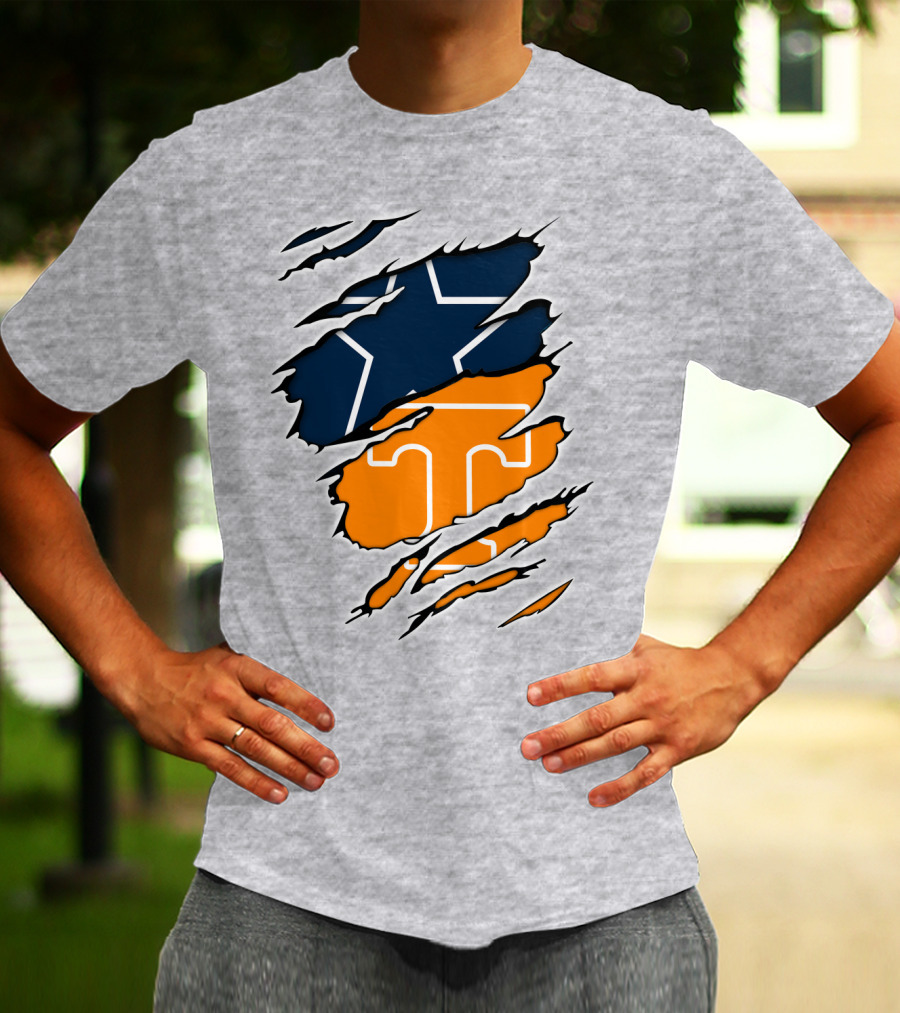 Cowboys Tennessee Vols Star Claw T-Shirt