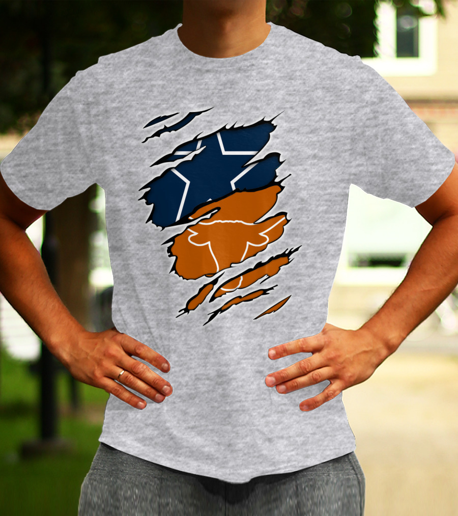 Dallas Cowboys Texas Longhorns Cowboys Longhorn Cowboys T-Shirt