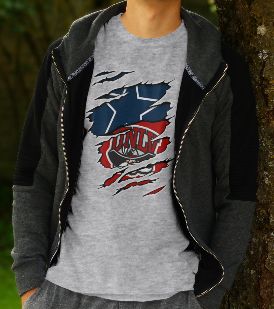 Cowboys Unlv Rebels Star T-Shirt