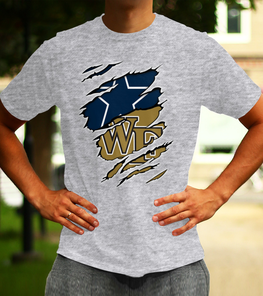 Cowboys Wake Forest WF Star T-Shirt