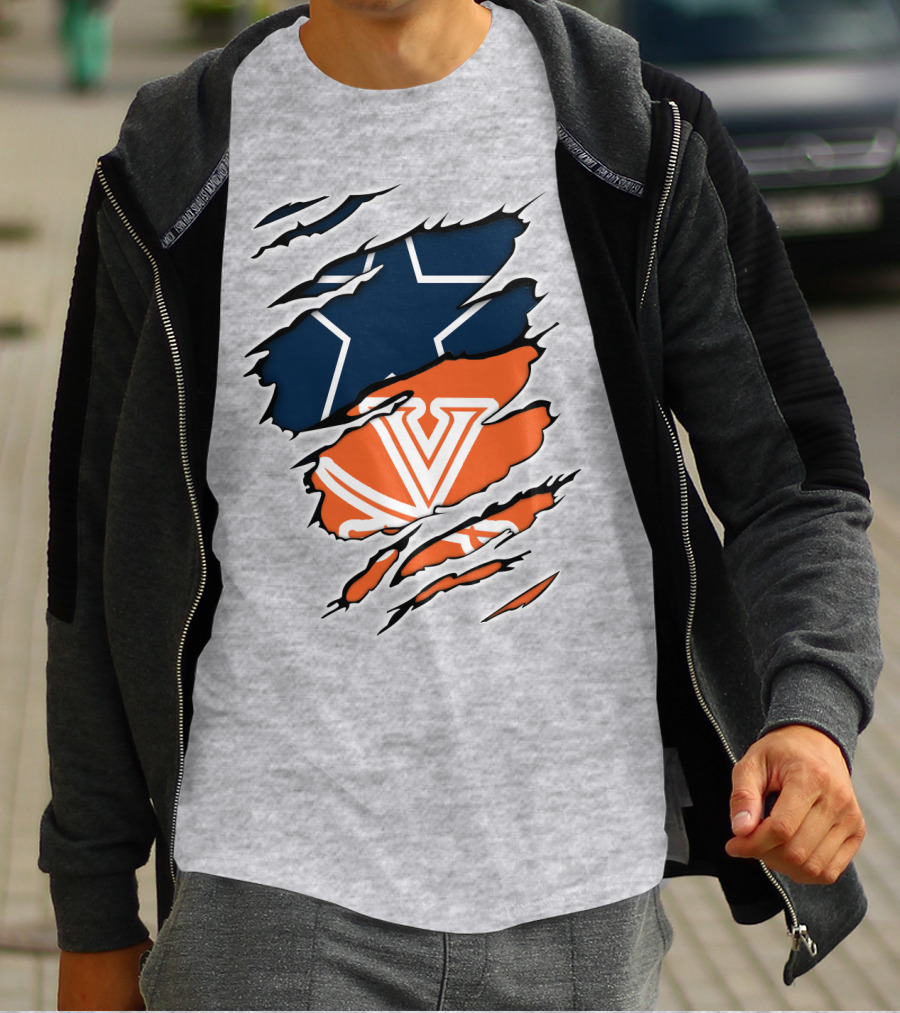 Cowboys Virginia Cavaliers Fusion T-Shirt