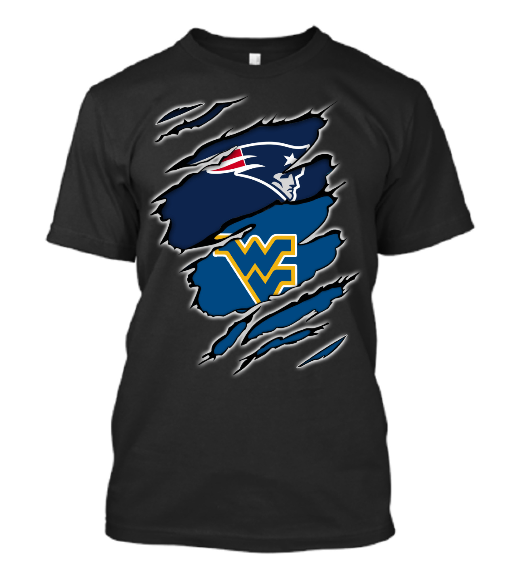 Patriots West Virginia WV Claw T-Shirt