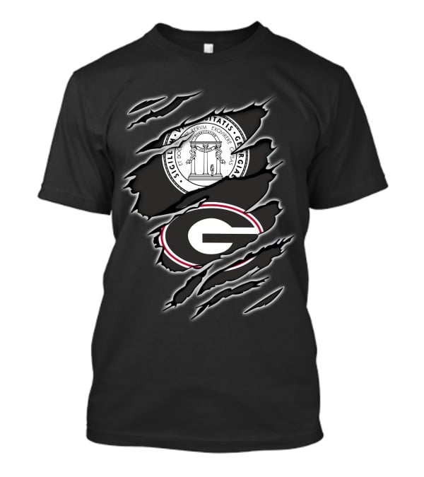 Georgia Bulldogs University Of Georgia Seal T-Shirt