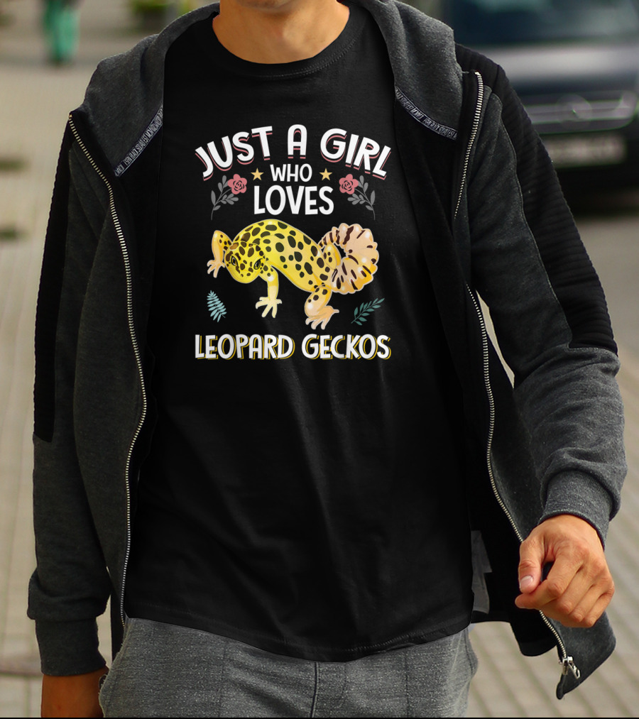 Just A Girl Who Loves Leopard Geckos T-Shirt