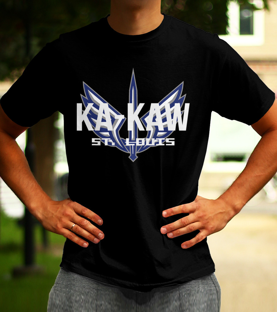 St. Louis BattleHawks Ka Kaw Football Fans T-Shirt