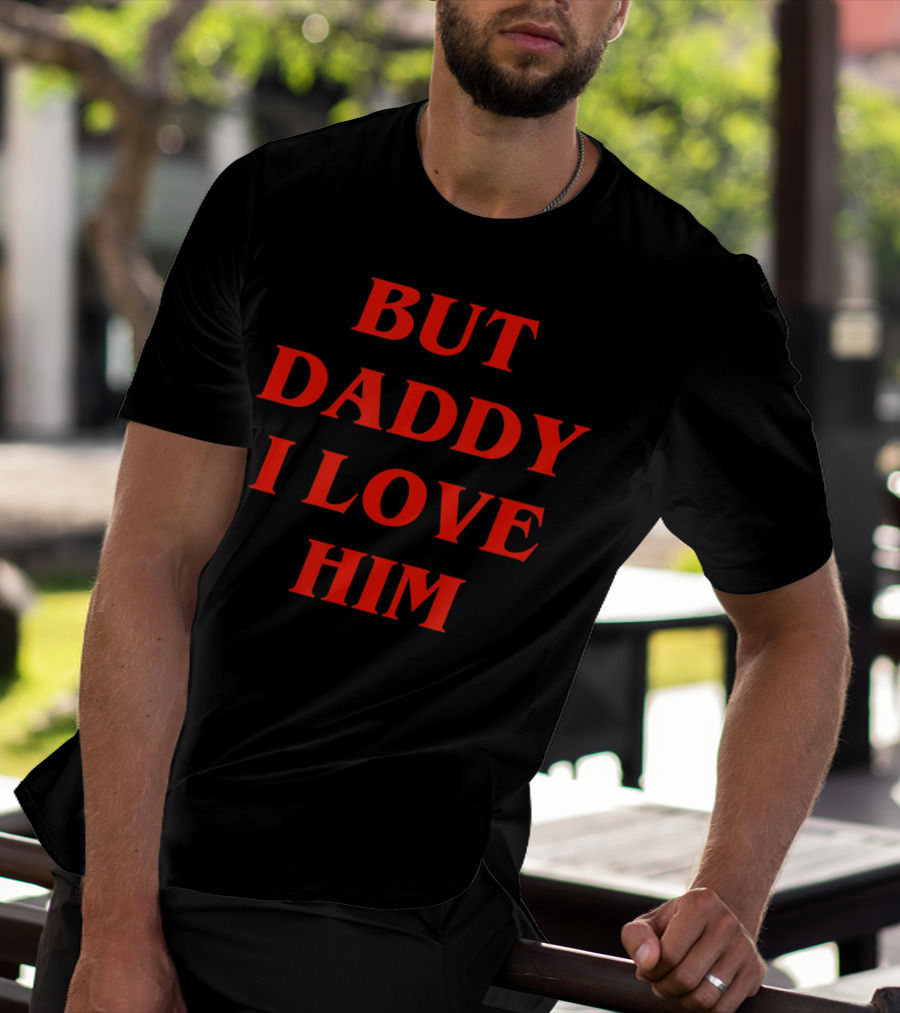 Comic Mermaid Love But Daddy I Love Him T-Shirt