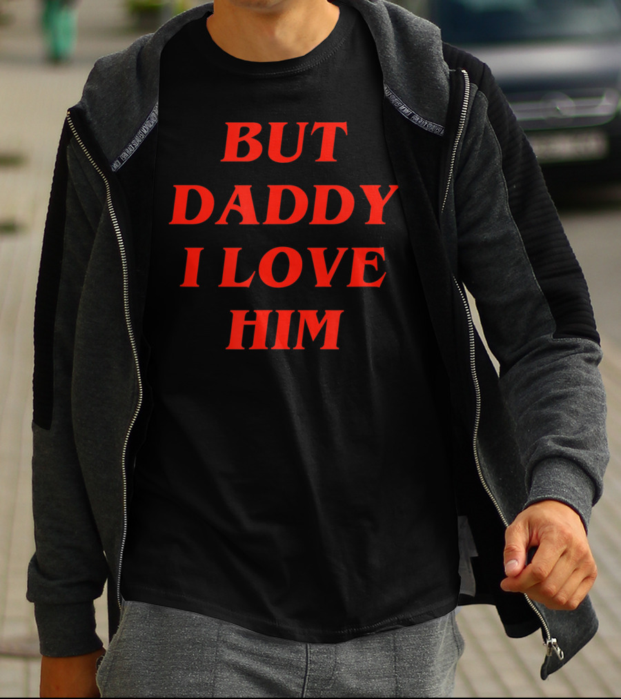 Comic Mermaid Love But Daddy I Love Him T-Shirt