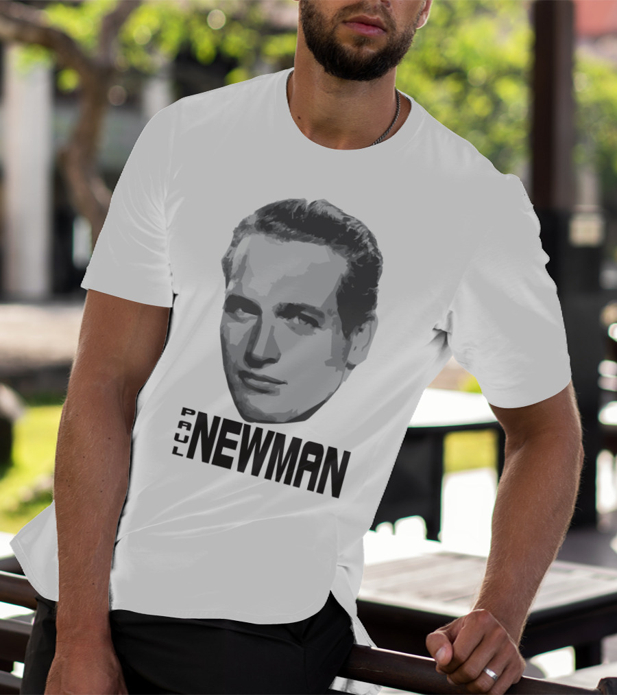 Paul Newman Graphic Portrait T-Shirt