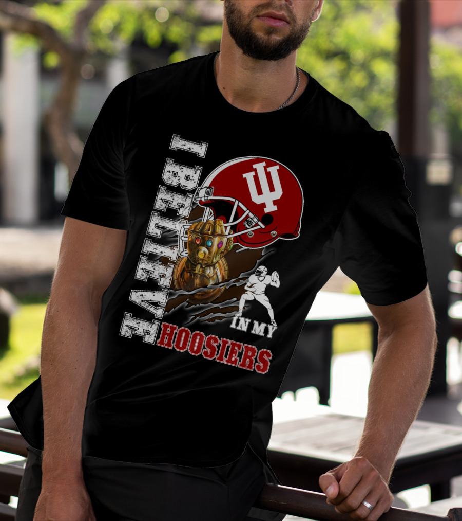 I Believe In My Hoosiers Football Infinity Glove T-Shirt