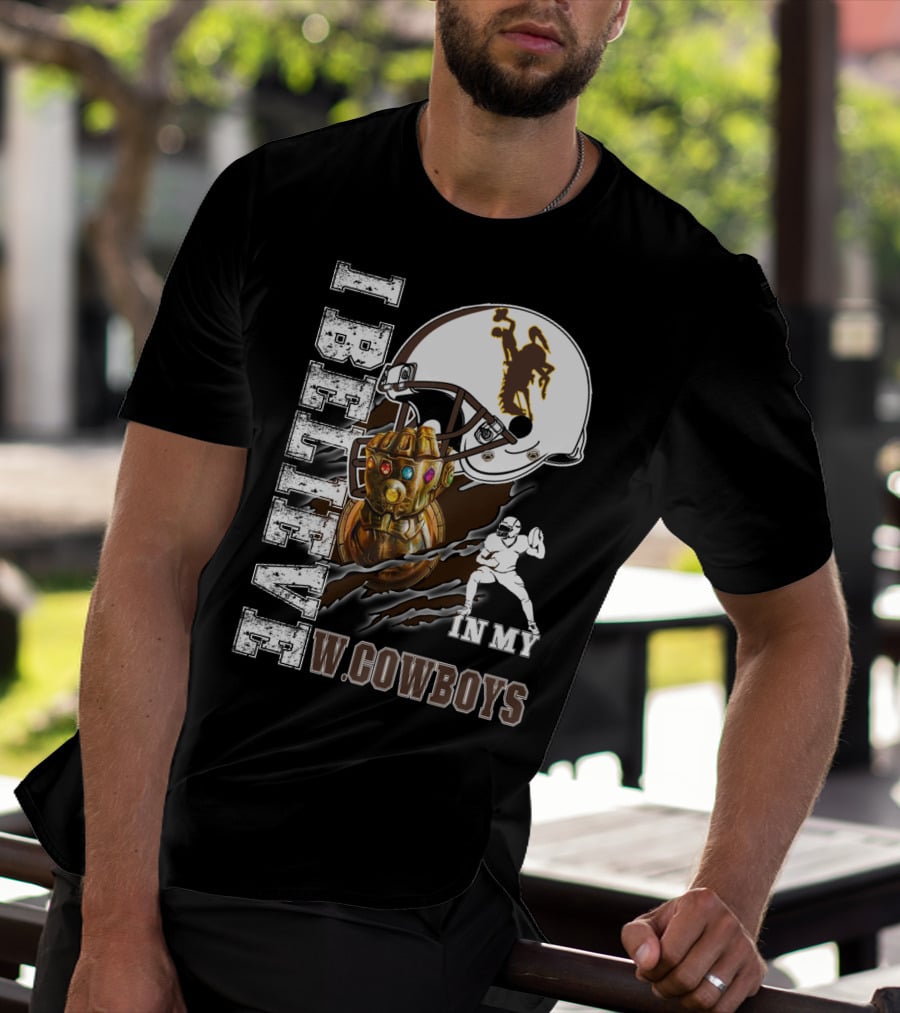 I Believe In My W Cowboys Football Fan Art Crossover T-Shirt