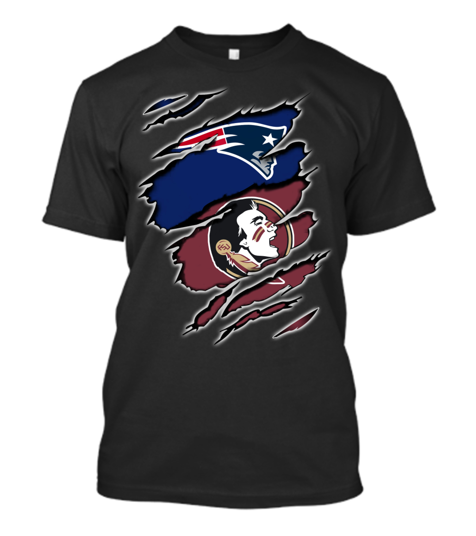 Patriots Seminoles Florida Fusion T-Shirt