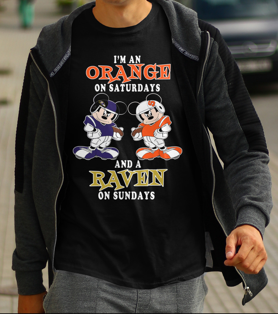 I'm An Orange On Saturdays And A Raven On Sundays T-Shirt